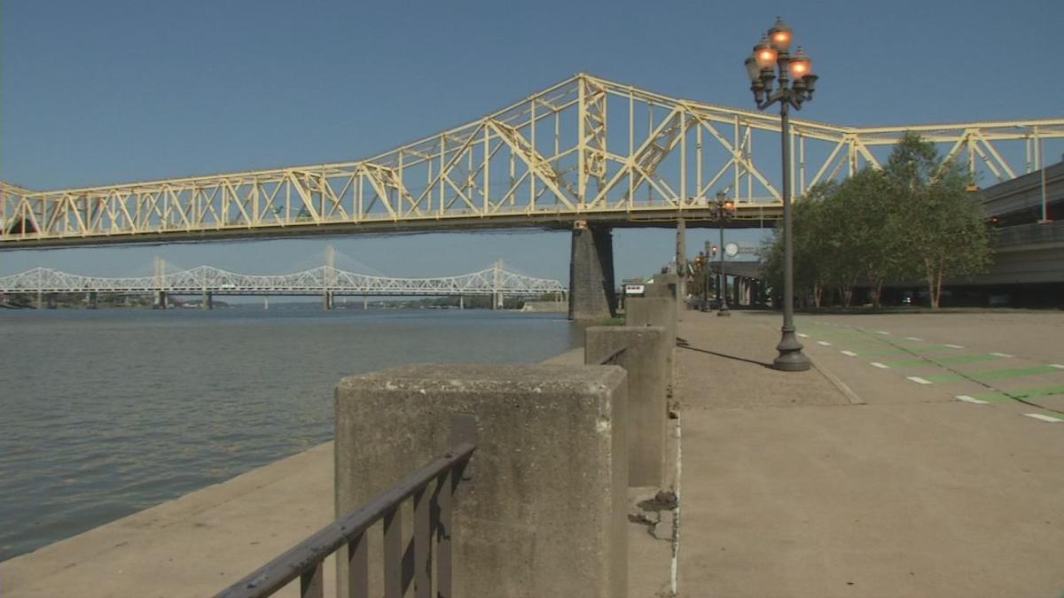 The Tarp Is Off The Second Street Bridge But There S Still Work