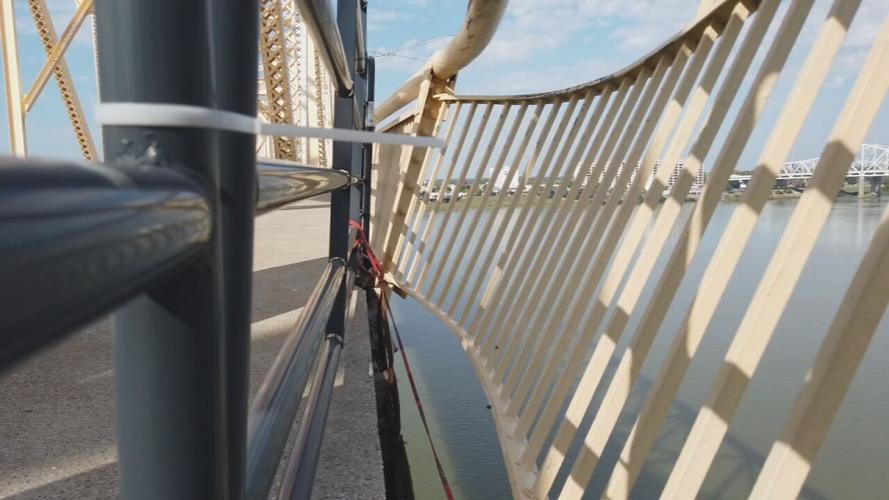 Second Street Bridge Gap and Zip Tie