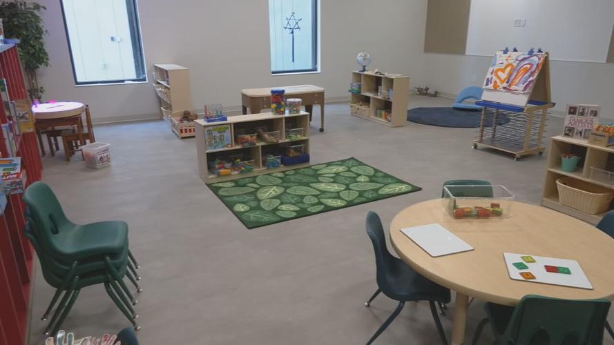 Interior of the Trager Family Jewish Community Center