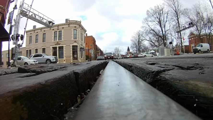 la grange railroad tracks