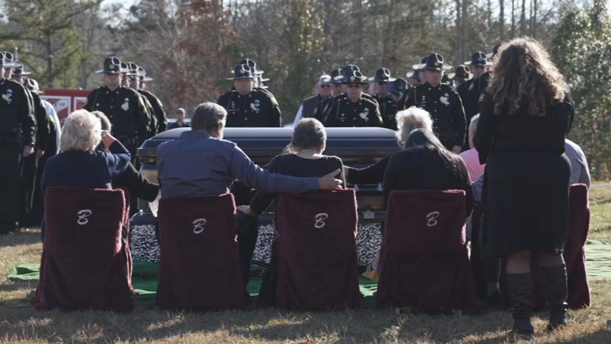 Supporting Heroes in London for Logan Medlock funeral