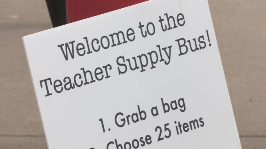 GCCS Educational Foundation Teacher Supply Bus