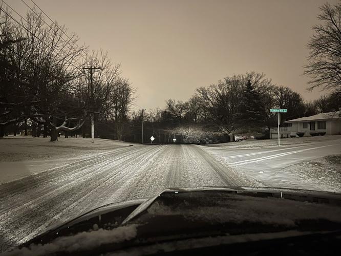 Snow on Concord Hill Drive