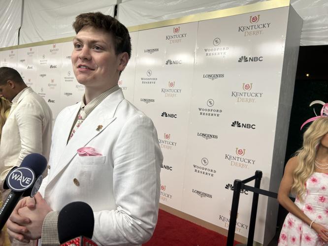 UK basketball player Trent Noah on Derby 151 red carpet 5-3-25