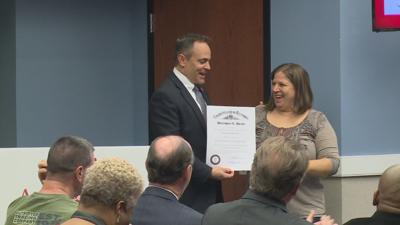 New Jersey woman, KSP trooper credited with stopping school shooting honored