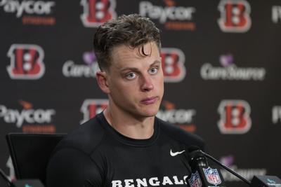 Joe Burrow's calf is sore again, an ominous sign for the 0-2