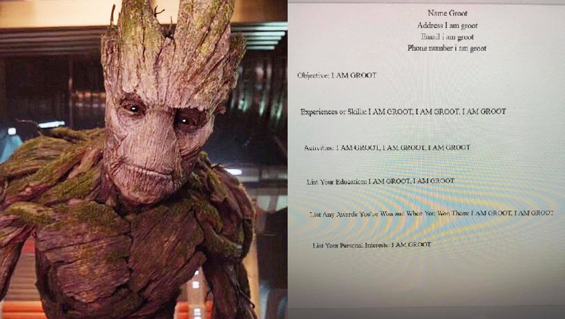 39 I am Groot 39 resume goes viral - 5c05ae3ec4714.preview 