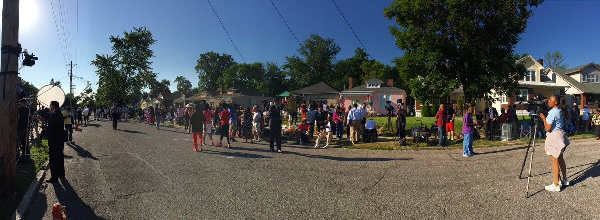 Muhammad Ali motorcade - June 2016