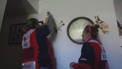 Red Cross installs fire alarms