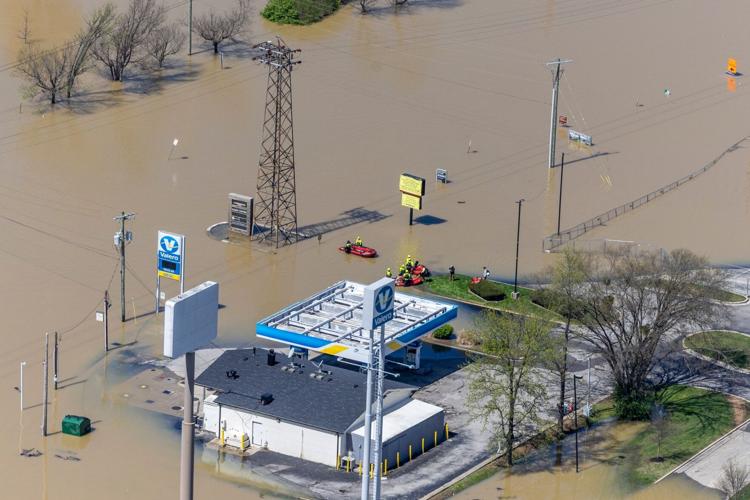 Flooding at Zorn Avenue and River Road