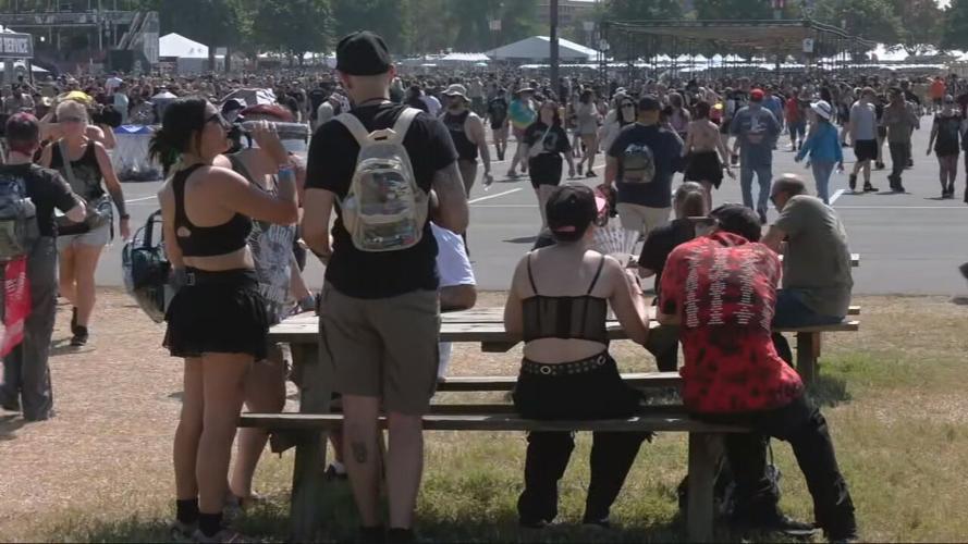 Louder Than Life 'Loudmouths' at picnic table