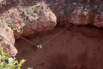 Yemen Climber Crater