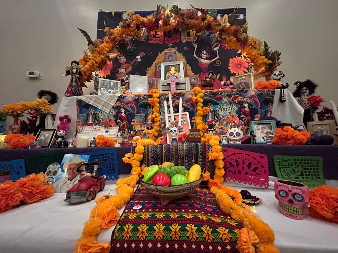 Day of the Dead Altar at Oldham County History Center