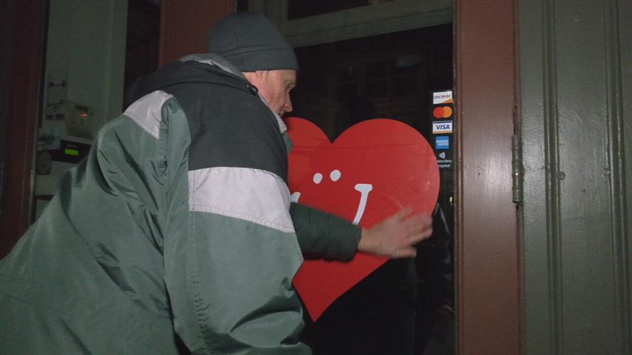VALENTINES STICKERS DOWNTOWN 2-14-22