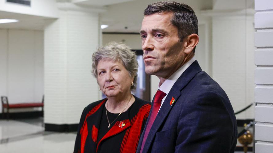 Josh Heird and Kim Schatzel