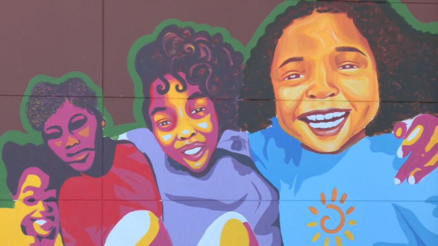 Family and Children's Place mural