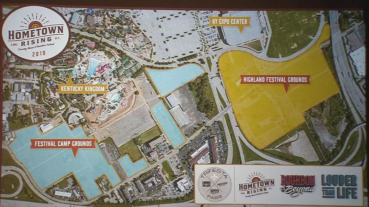 kci expo center map