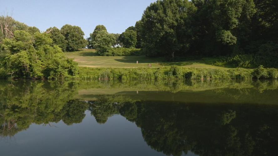 Willow Pond at Cherokee Park.