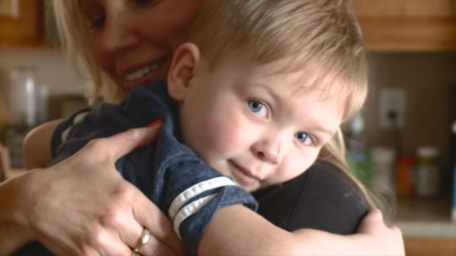 Jennifer Trattner and 2-year-old Asher (Fox 59)