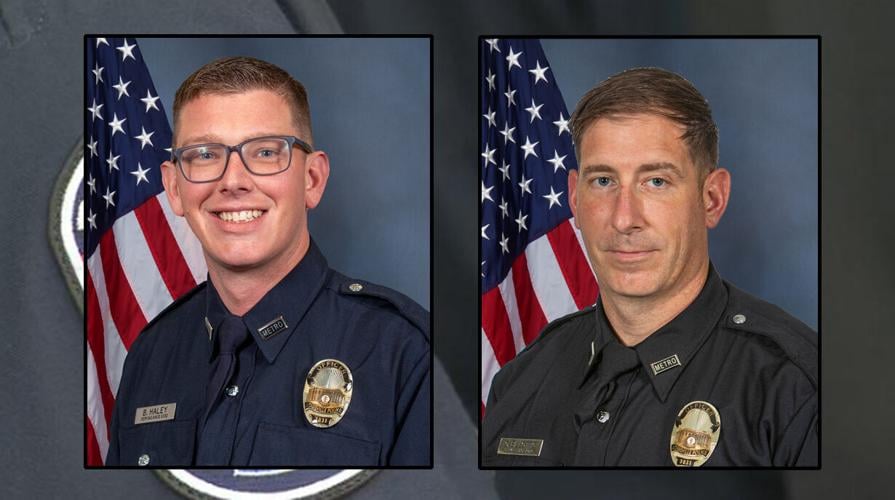 LMPD Officers Brandon Haley and Colin Billotto