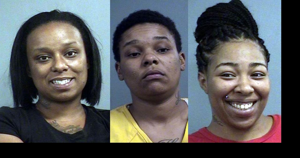 Three Louisville women facing numerous charges after alleged shooting