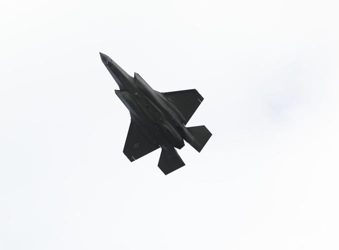 Plane ascends at Air Show.JPG