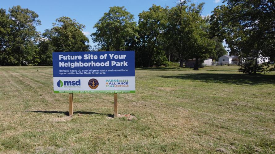 Green space in Louisville's California neighborhood