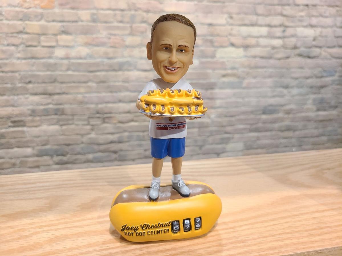 Joey Chestnut inducted into Bobblehead Hall of Fame, News