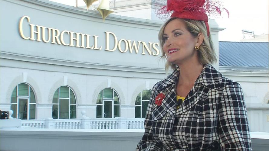 Claudia Coffey with the Kentucky Derby Museum