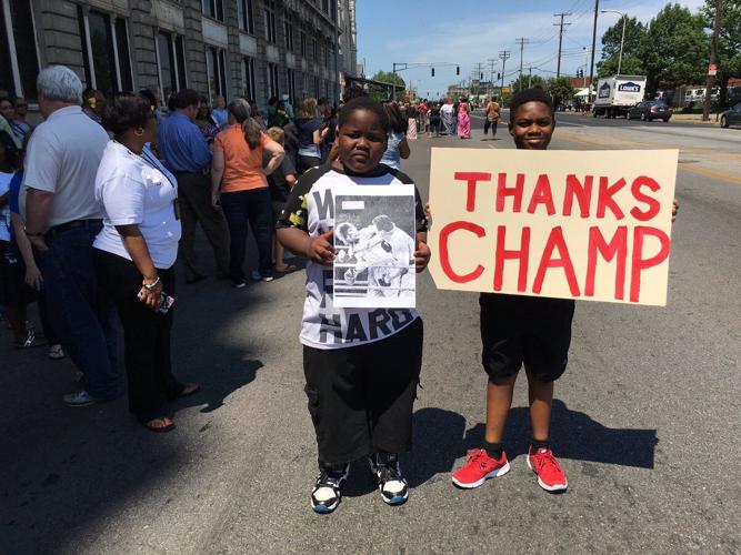 Muhammad Ali motorcade - June 2016