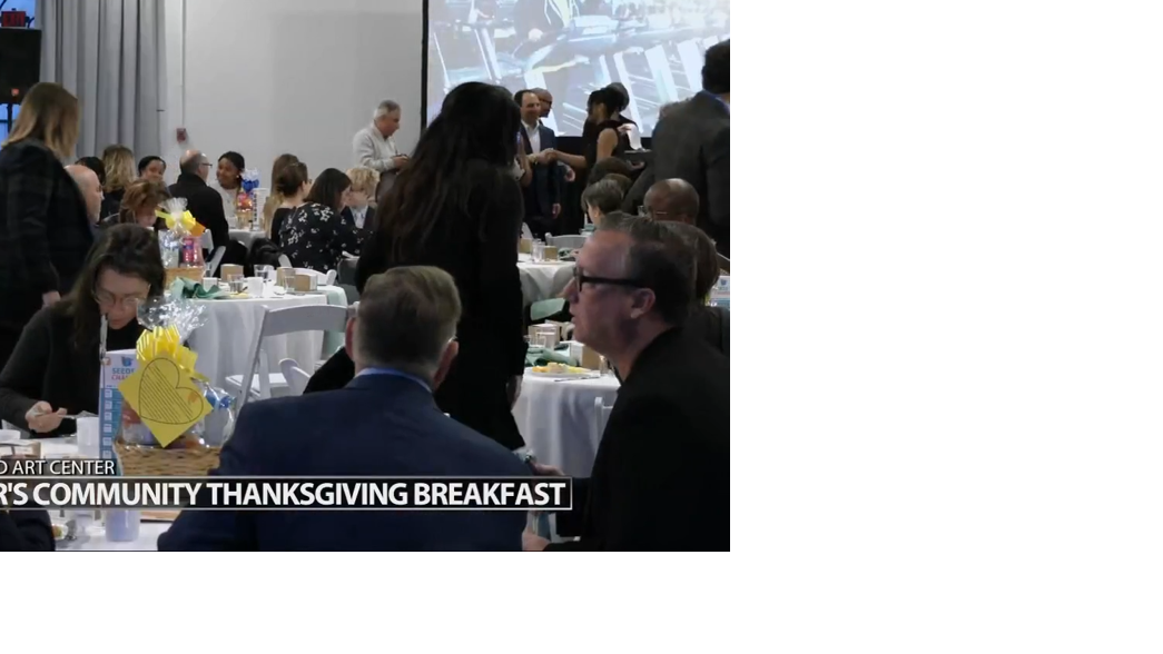 Mayor's Thanksgiving breakfast recognizes YMCA - 11.21.24
