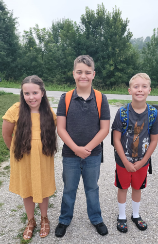 Amber Ethridge's 4th, 5th and 6th graders