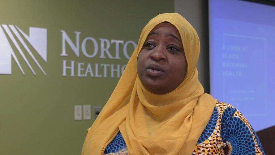 Cynethia Bethel-Hines, president of the Louisville Coalition for Black Maternal Health