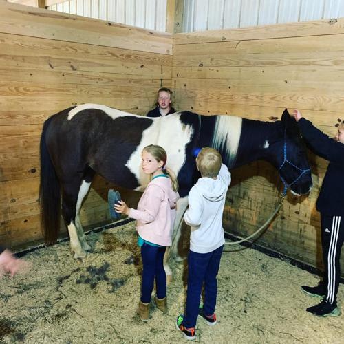Veteran's Club Inc. holds 1st Military Child Equine Therapy event of 2021