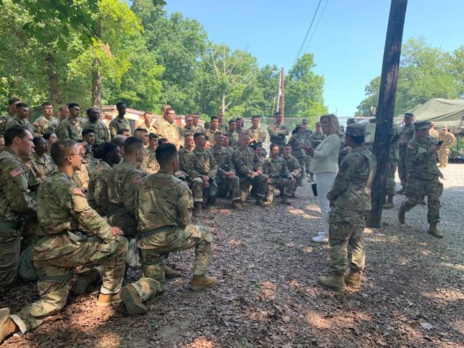 The Hon. Christine Wormuth, Secretary of the U.S. Army, visits Fort Knox on Thursday, July 21, 2022.