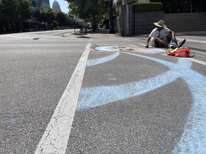 CycLOUvia in downtown Louisville on June 5, 2022.