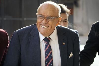 Giuliani arrives for court