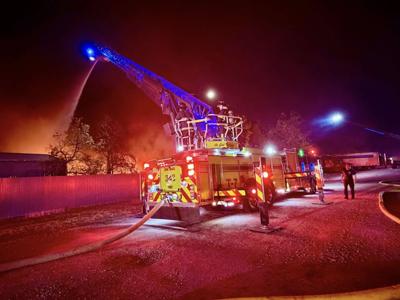 UPS plane crash photo from PRP Fire - 11.6.25