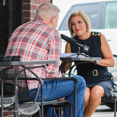 Denny Crum with Elizabeth Woolsey 1