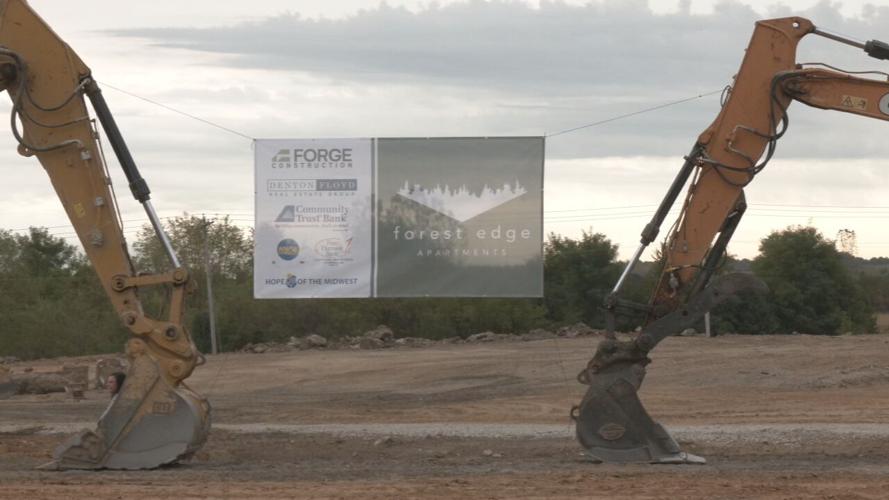 Charlestown Forest Edge Apartments groundbreaking 9-27-23