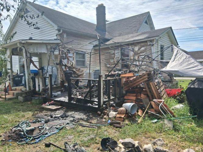 Scottsburg house fire - 8.31.25