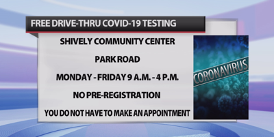No Appointment Necessary For Free Covid 19 Drive Thru Test Site In Shively News Wdrb Com