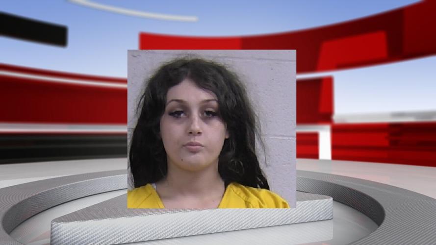 Katherine Hall booking photo