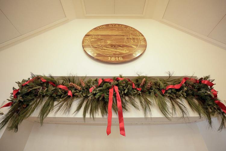 Indiana Governor's Residence Christmas Decorations