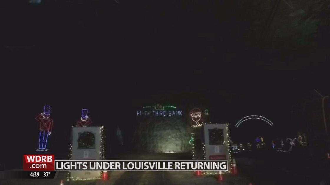 Louisville Mega Cavern S 11th Annual Lights Under Louisville To Open Nov 15 Wdrb Video Wdrb Com