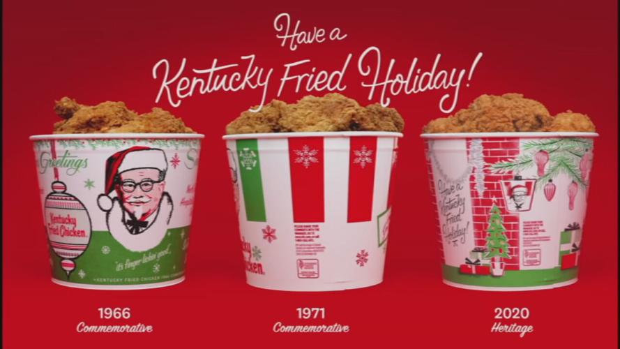 KFC Holiday Retro Buckets