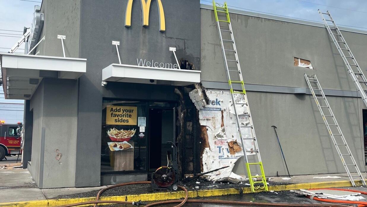 McDonald's fire at 3340 Bardstown Rd - 7.7.25