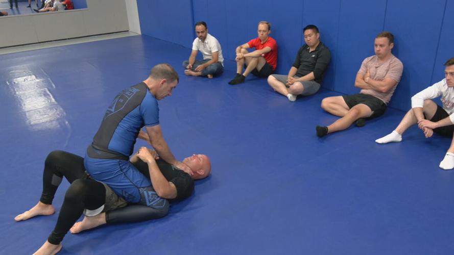 Media learning LMPD Ju-Jitsu training