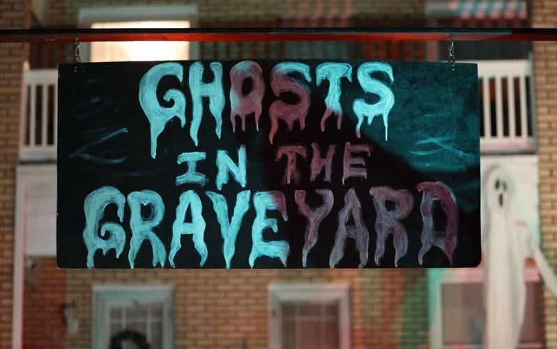 Ghosts in the Graveyard sign.JPG