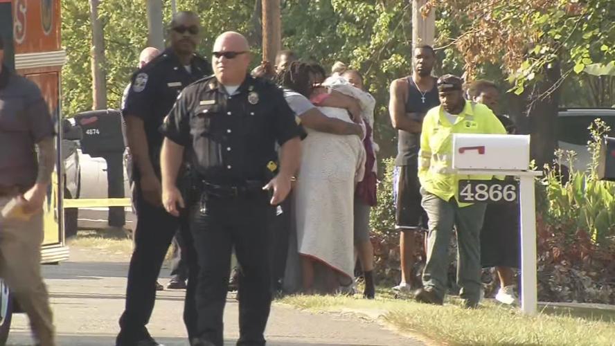 Scene where a child was fatally attacked by dogs in the 4800 block of Brenda Drive, on Oct. 1, 2019